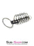 1793DL      Leatherette 7 Gates of Hell Cock Cage   , Sub-Shop.com Bondage and Fetish Superstore