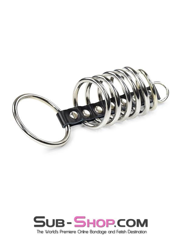 1793DL      Leatherette 7 Gates of Hell - MEGA Deal Black Friday Blowout   , Sub-Shop.com Bondage and Fetish Superstore