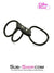 1794DL      Rubber 3 Ring Cock & Balls Rings Cock Cage   , Sub-Shop.com Bondage and Fetish Superstore