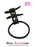 1794DL      Rubber 3 Ring Cock & Balls Rings Cock Cage   , Sub-Shop.com Bondage and Fetish Superstore