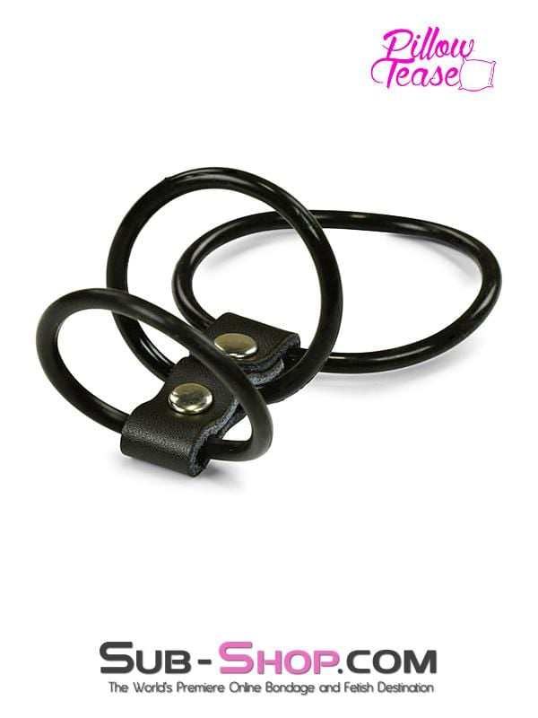 1794DL      Rubber 3 Ring Cock & Balls Rings - MEGA Deal MEGA Deal   , Sub-Shop.com Bondage and Fetish Superstore
