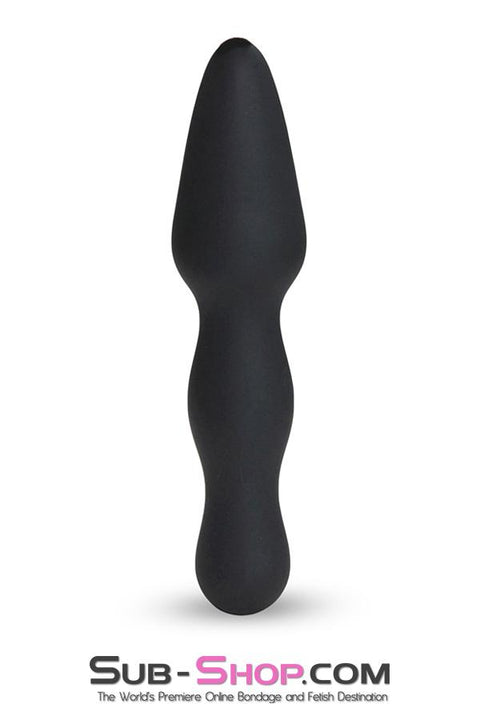 1802M      Black Silicone Missile Dual Ended Dildo - LAST CHANCE - Final Closeout! Black Friday Blowout   , Sub-Shop.com Bondage and Fetish Superstore