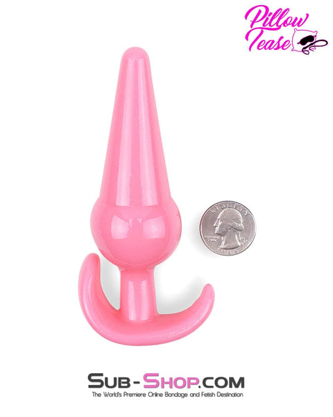 1831M-SIS      Pink Sissy Jelly Anal Plug Sissy   , Sub-Shop.com Bondage and Fetish Superstore