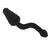 1832M      Big Black Crank Nubby Silicone Massager - LAST CHANCE - Final Closeout! Black Friday Blowout   , Sub-Shop.com Bondage and Fetish Superstore