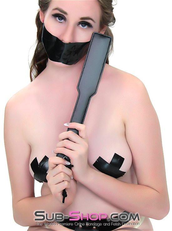 1838DL      Rosy Cheeks Fleece and Leatherette Two-Sided Slapper Paddle Slapper   , Sub-Shop.com Bondage and Fetish Superstore
