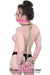 9904M-SIS      Sissy Pink Silicone Locking Breather Ball Gag, Large Sissy   , Sub-Shop.com Bondage and Fetish Superstore