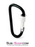1858F      Black Locking Spring Snap Bondage Gear Clip - LAST CHANCE - Final Closeout! MEGA Deal   , Sub-Shop.com Bondage and Fetish Superstore