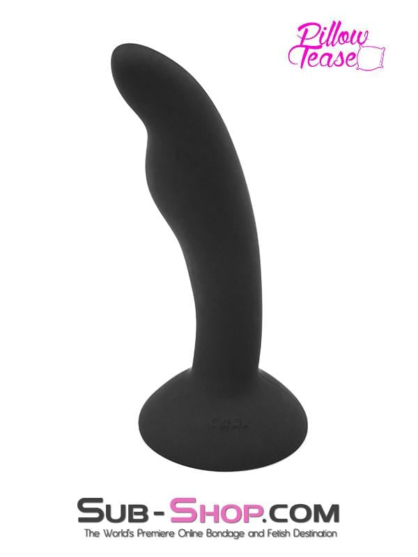 1866M      Mini Tapered Silicone Anal Training Plug with Suction Cup Base - MEGA Deal Black Friday Blowout   , Sub-Shop.com Bondage and Fetish Superstore