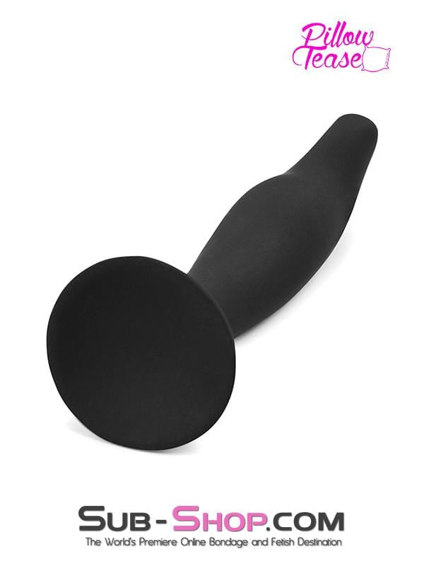 1866M      Mini Tapered Silicone Anal Training Plug with Suction Cup Base - MEGA Deal Black Friday Blowout   , Sub-Shop.com Bondage and Fetish Superstore