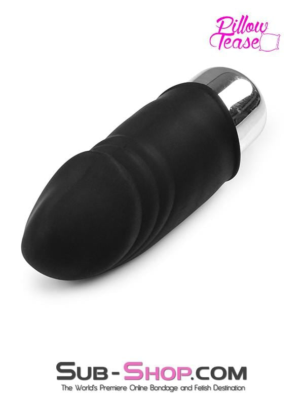 1873M      Mini Silicone Dildo Head Vibrating Bullet - LAST CHANCE - Final Closeout! Black Friday Blowout   , Sub-Shop.com Bondage and Fetish Superstore