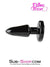 1881DL      Black 4” Anal Trainer Plug Anal Toys   , Sub-Shop.com Bondage and Fetish Superstore