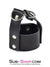 1937DL      Leather Ball Stretcher Strap With Weight or Lead Rings, 1 3/8” - MEGA Deal MEGA Deal   , Sub-Shop.com Bondage and Fetish Superstore