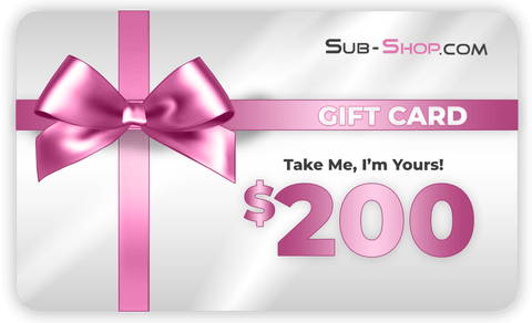$200.00 Gift Card Gift Card   , Sub-Shop.com Bondage and Fetish Superstore