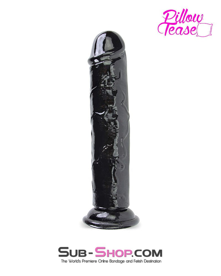 2111M      HUGE XXXL Jelly Realistic Dong, Black Dildo   , Sub-Shop.com Bondage and Fetish Superstore
