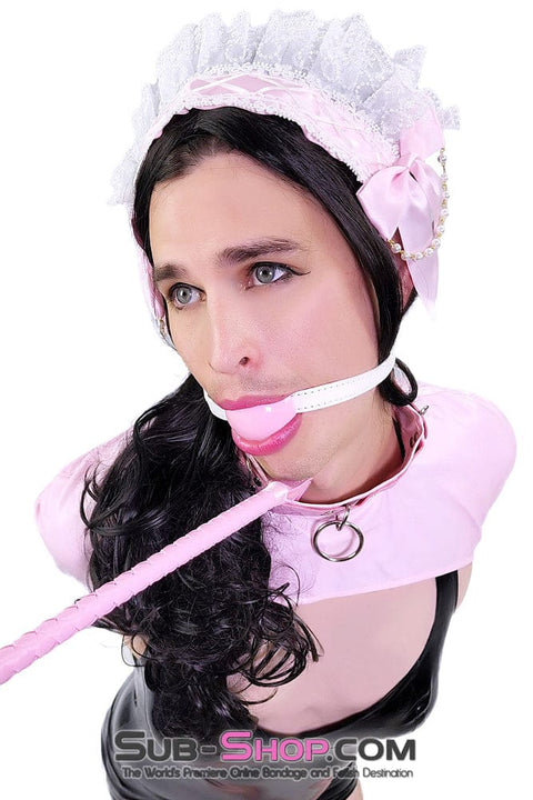 2217AE-SIS      Pink Frilly Sissy Maid Headband Sissy   , Sub-Shop.com Bondage and Fetish Superstore