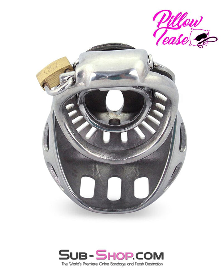 2234AR      Big Steel Dungeon Full Balls and All Locking Male Chastity Cage - MEGA Deal MEGA Deal   , Sub-Shop.com Bondage and Fetish Superstore