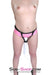 0227DL      Leatherette Forced Fantasy Orgasms Vibrating Wand Belt Vibrator Harness   , Sub-Shop.com Bondage and Fetish Superstore