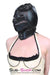 2286ZG      Sensory Deprivation Zippered Eyes and Mouth Hood with Ear Pads - MEGA Deal Black Friday Blowout   , Sub-Shop.com Bondage and Fetish Superstore