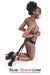 0229M      Quick Hogtie Leatherette Self Bondage Slip On Restraints   , Sub-Shop.com Bondage and Fetish Superstore