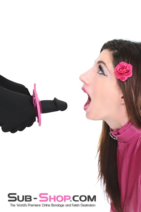 2300M      Head Games 3” Locking Penis Panel Gag Gags   , Sub-Shop.com Bondage and Fetish Superstore