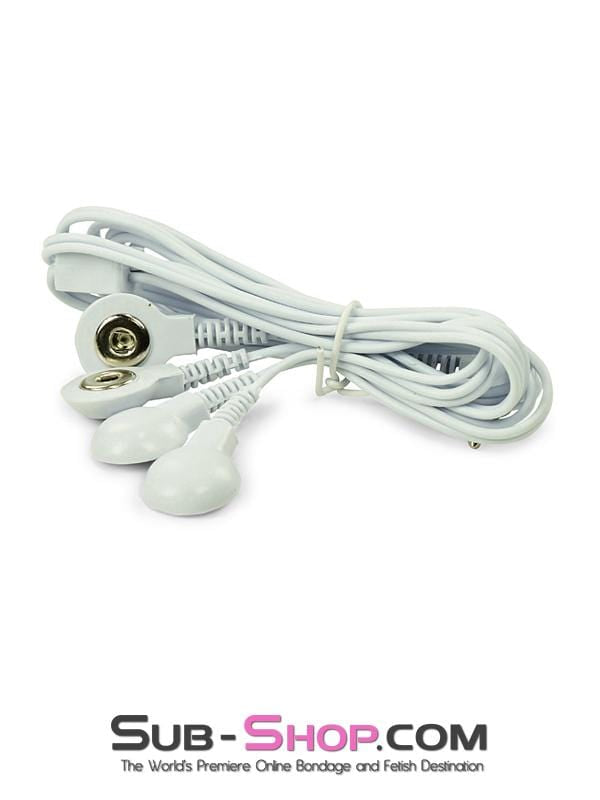2305M      Electro Sex Power Box Wires, 4 Snap Style Connectors - MEGA Deal Black Friday Blowout   , Sub-Shop.com Bondage and Fetish Superstore