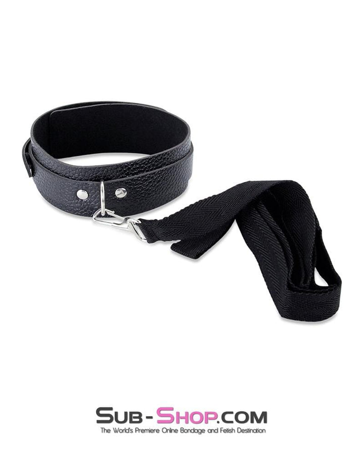 2316M      Black Bondage Fantasy Rope, Cuffs, Collar, Clamps, Blindfold, Gag, Whip, Tickler and Connections Kit – 10 pcs Bondage Set   , Sub-Shop.com Bondage and Fetish Superstore