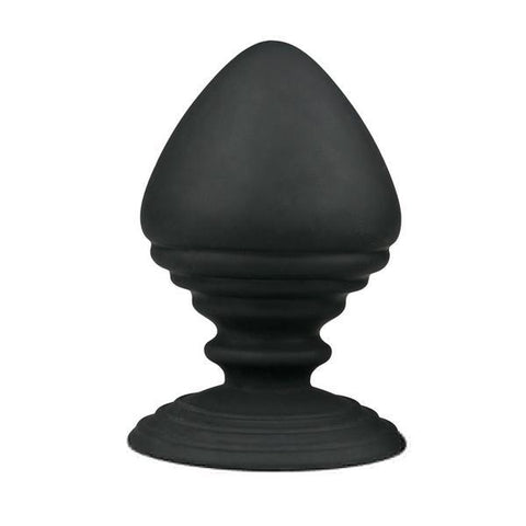 2339P      XL Ribbed Rocket Ridged Silicone Anal Plug - LAST CHANCE - Final Closeout! Black Friday Blowout   , Sub-Shop.com Bondage and Fetish Superstore