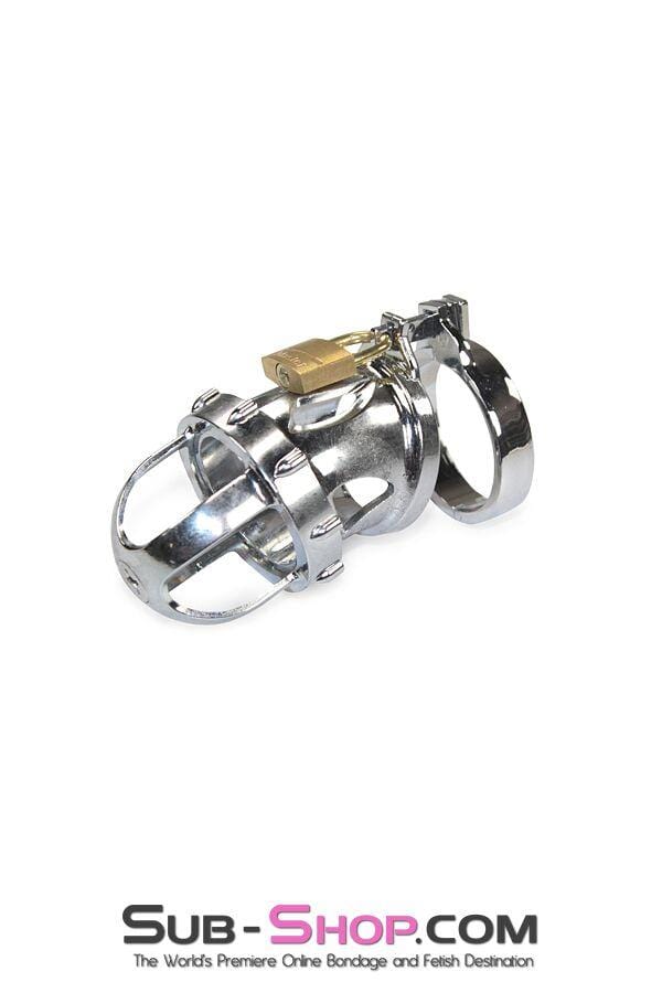 2351AR      Fort Knox Locking Heavy Metal Chastity with Removable Urethral Sound Chastity   , Sub-Shop.com Bondage and Fetish Superstore