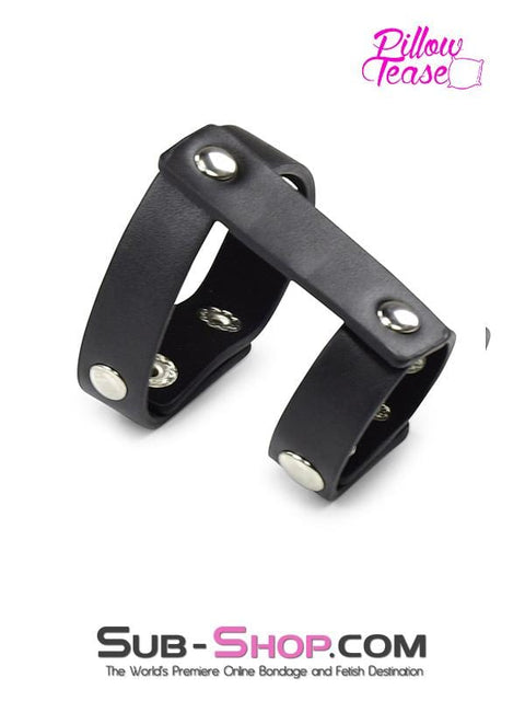 2373DL      Leather Cock and Ball Straps - LAST CHANCE - Final Closeout! MEGA Deal   , Sub-Shop.com Bondage and Fetish Superstore