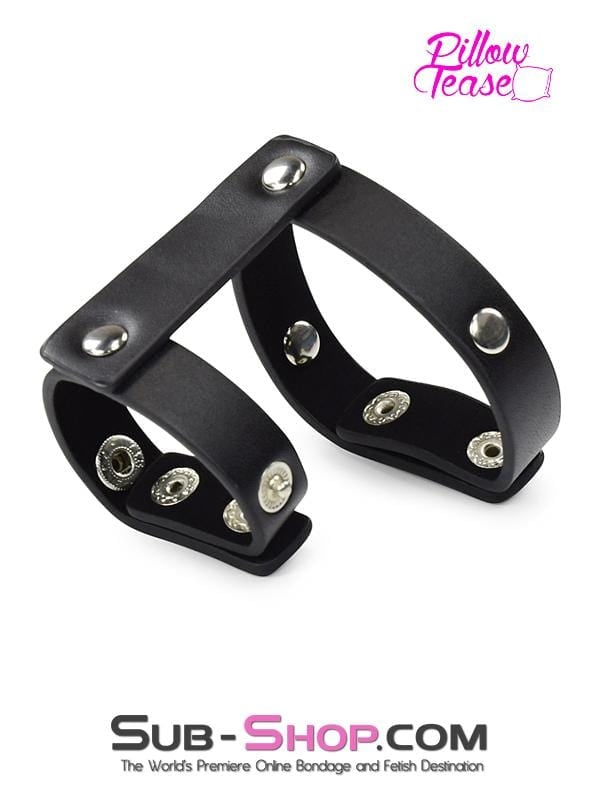 2373DL      Leather Cock and Ball Straps - LAST CHANCE - Final Closeout! MEGA Deal   , Sub-Shop.com Bondage and Fetish Superstore