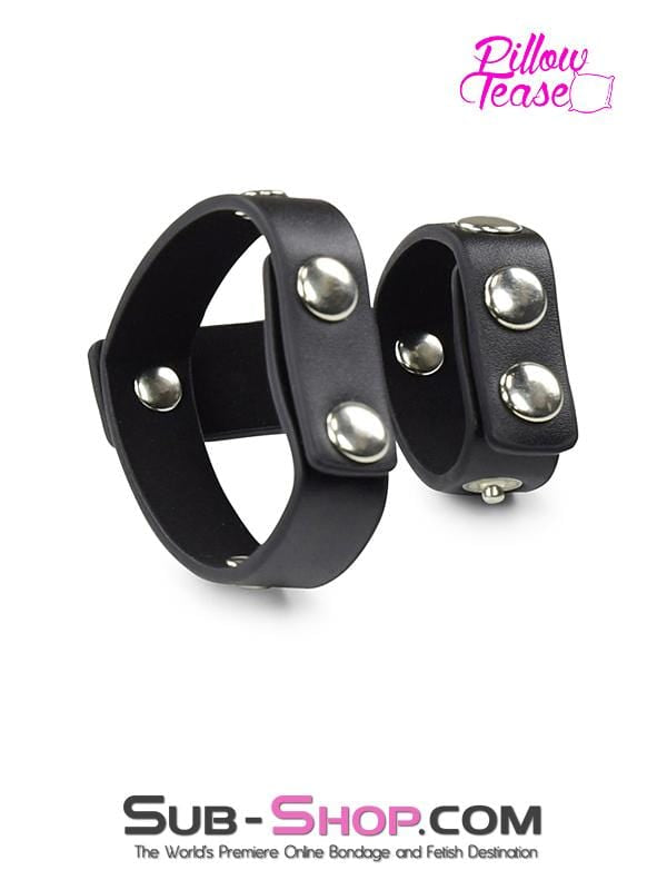 2373DL      Leather Cock and Ball Straps - LAST CHANCE - Final Closeout! MEGA Deal   , Sub-Shop.com Bondage and Fetish Superstore