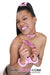 2374M      Graduated Pink Glass Massager with Pull Ring - LAST CHANCE - Final Closeout! Black Friday Blowout   , Sub-Shop.com Bondage and Fetish Superstore