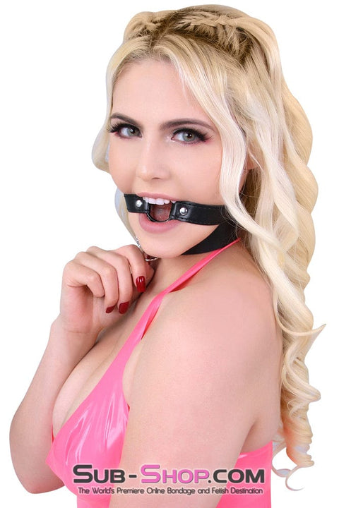 2403DL      Open Mouth Slave Ring Gag Gags   , Sub-Shop.com Bondage and Fetish Superstore