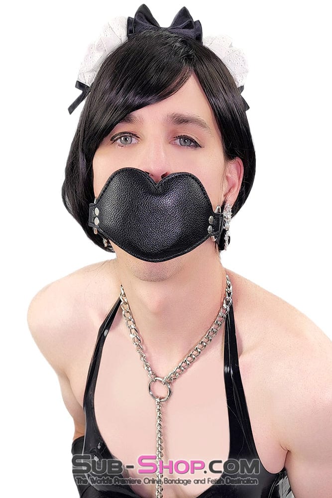 2603AE-SIS      Black Serving Sissy Maid Ruffle Lace Headpiece Sissy   , Sub-Shop.com Bondage and Fetish Superstore