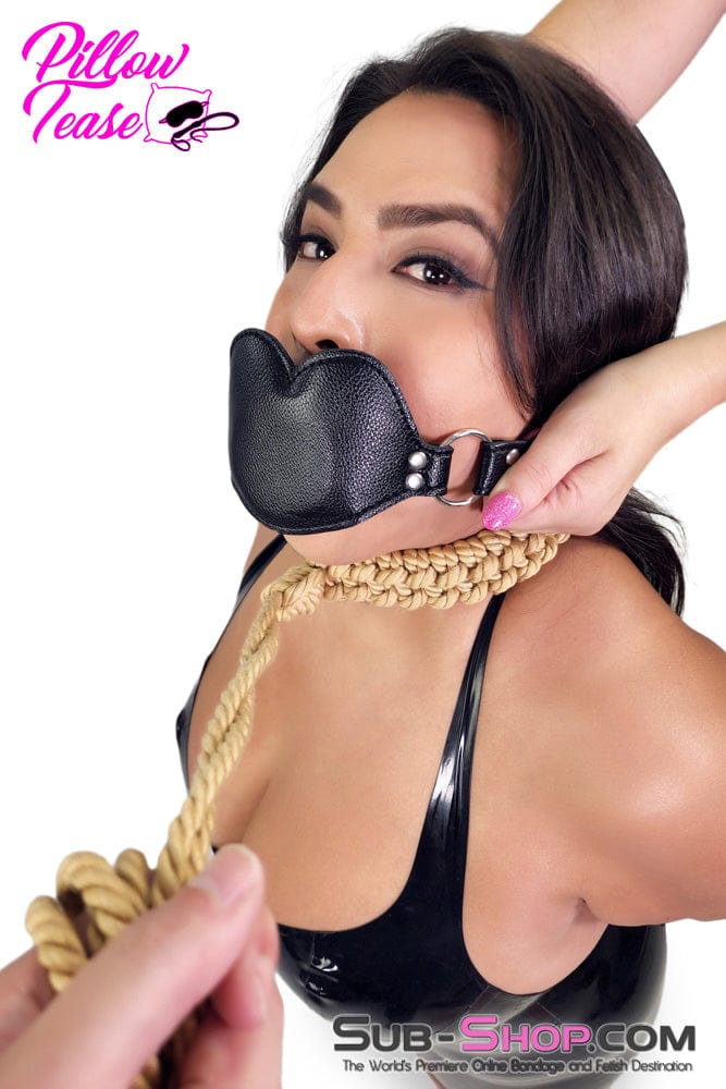 2416M      Addick-tive Black Padded Panel Penis Gag - MEGA Deal MEGA Deal   , Sub-Shop.com Bondage and Fetish Superstore