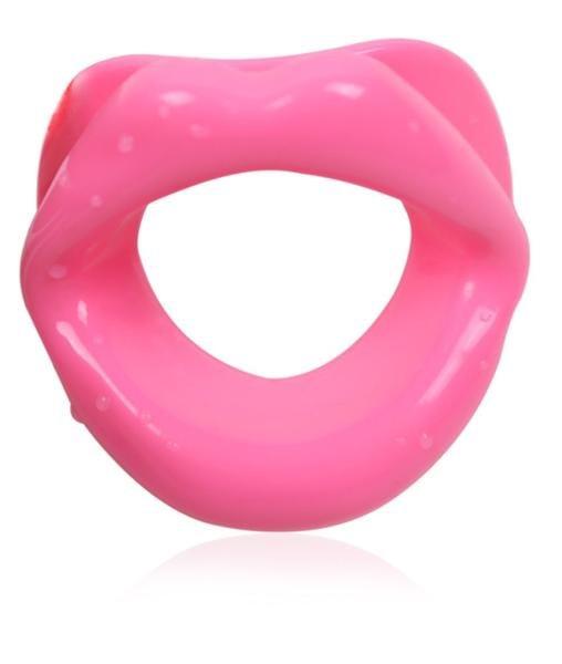 2420DL       Pinky Rubber Sex Doll Lips Open Mouth Gag - MEGA Deal Black Friday Blowout   , Sub-Shop.com Bondage and Fetish Superstore