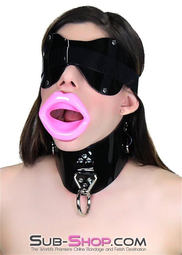 2420DL       Pinky Rubber Sex Doll Lips Open Mouth Gag Gags   , Sub-Shop.com Bondage and Fetish Superstore