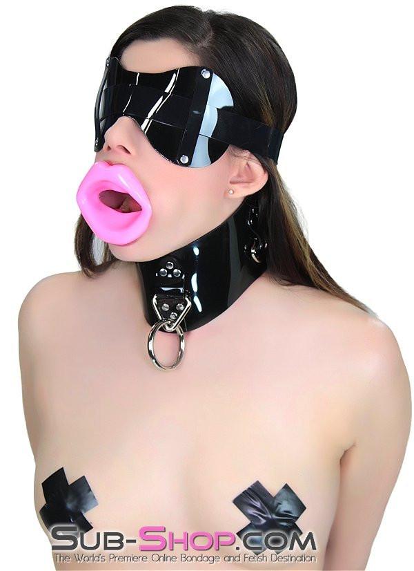 2420DL       Pinky Rubber Sex Doll Lips Open Mouth Gag Gags   , Sub-Shop.com Bondage and Fetish Superstore