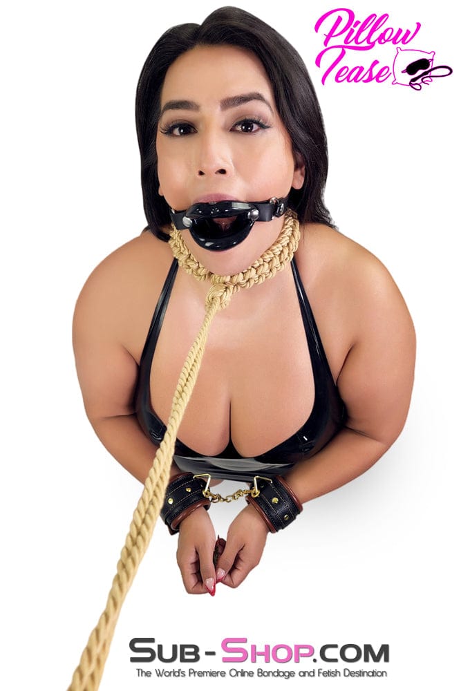 2438M       Bondage Rag Doll Black Sex Lips Strapped Open Mouth Gag Gags   , Sub-Shop.com Bondage and Fetish Superstore