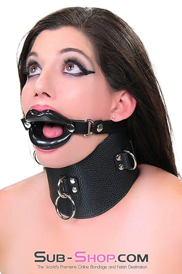 2438M       Bondage Rag Doll Black Sex Lips Strapped Open Mouth Gag - MEGA Deal Black Friday Blowout   , Sub-Shop.com Bondage and Fetish Superstore
