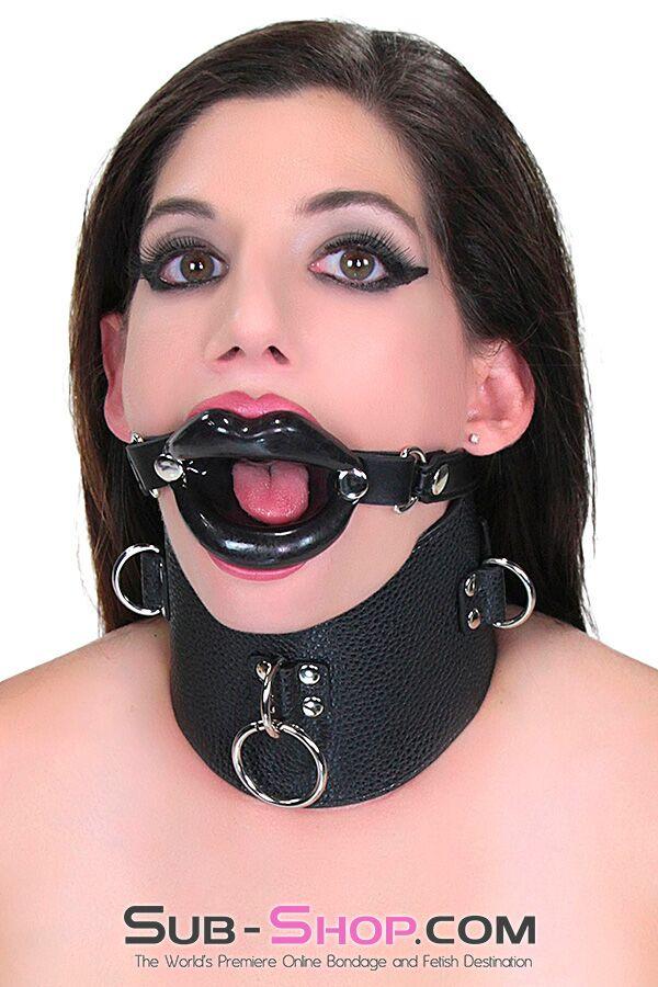 2438M       Bondage Rag Doll Black Sex Lips Strapped Open Mouth Gag - MEGA Deal Black Friday Blowout   , Sub-Shop.com Bondage and Fetish Superstore