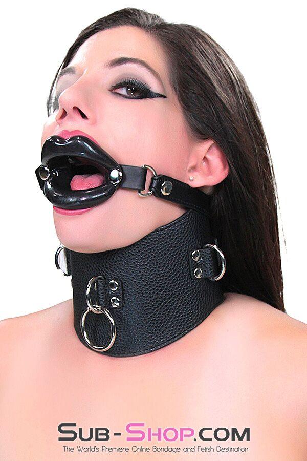 2438M       Bondage Rag Doll Black Sex Lips Strapped Open Mouth Gag - MEGA Deal Black Friday Blowout   , Sub-Shop.com Bondage and Fetish Superstore