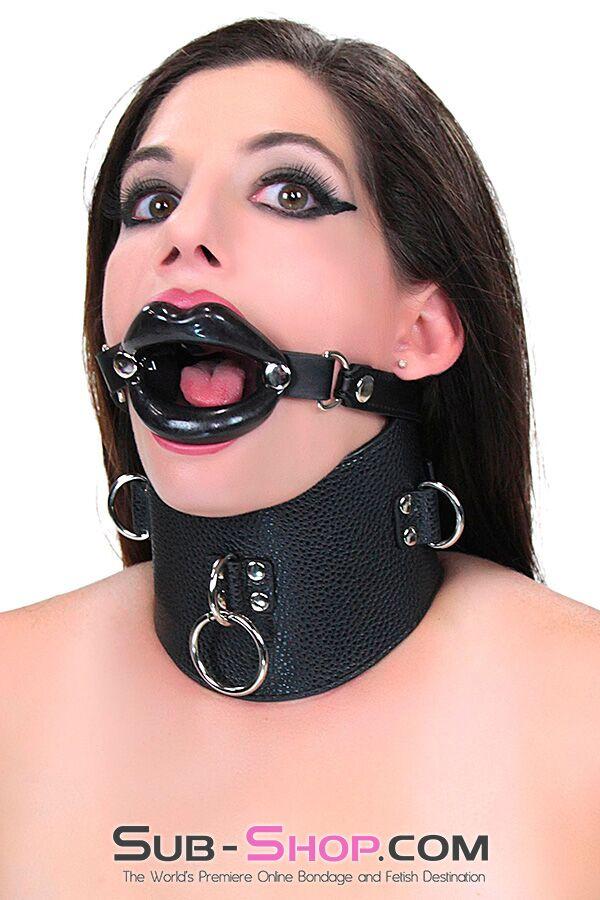 2438M       Bondage Rag Doll Black Sex Lips Strapped Open Mouth Gag - MEGA Deal Black Friday Blowout   , Sub-Shop.com Bondage and Fetish Superstore