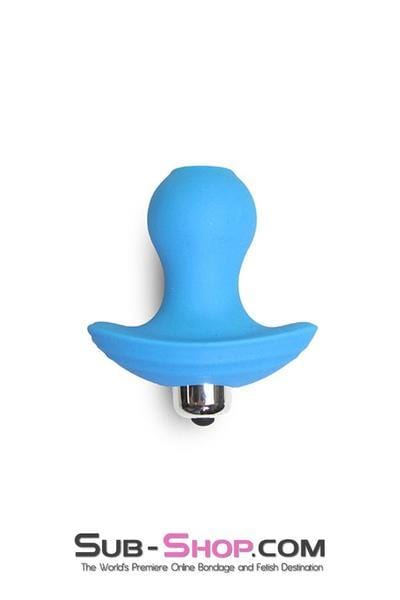 2469M      Little Blue Vibrating Butt Plug - LAST CHANCE - Final Closeout! MEGA Deal   , Sub-Shop.com Bondage and Fetish Superstore