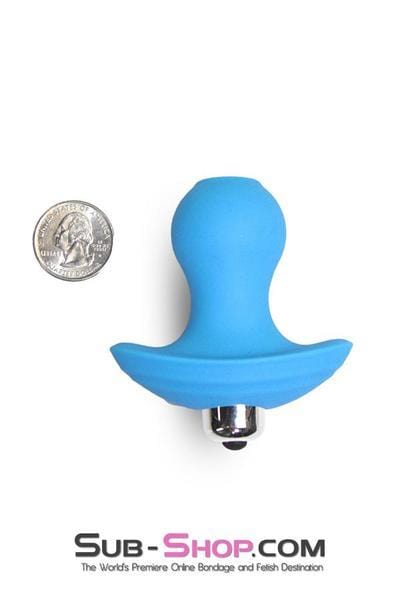 2469M      Little Blue Vibrating Butt Plug - LAST CHANCE - Final Closeout! MEGA Deal   , Sub-Shop.com Bondage and Fetish Superstore