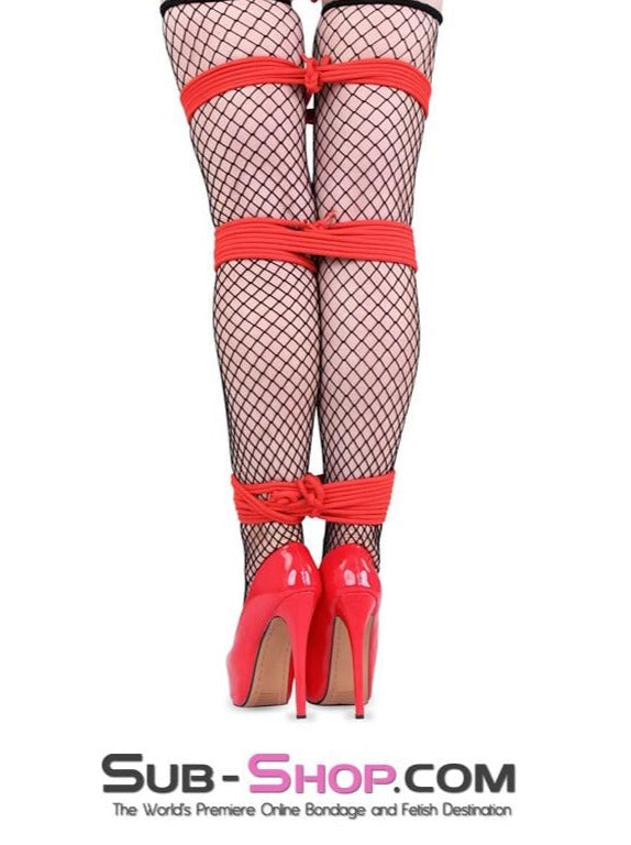 2489M      Little Tie Ups Red Cotton Rope 15 feet Rope   , Sub-Shop.com Bondage and Fetish Superstore