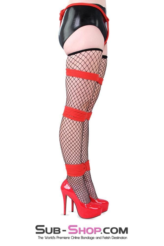 2489M-SIS      Little Sissy Tie Ups Red Cotton Rope 15 feet Sissy   , Sub-Shop.com Bondage and Fetish Superstore