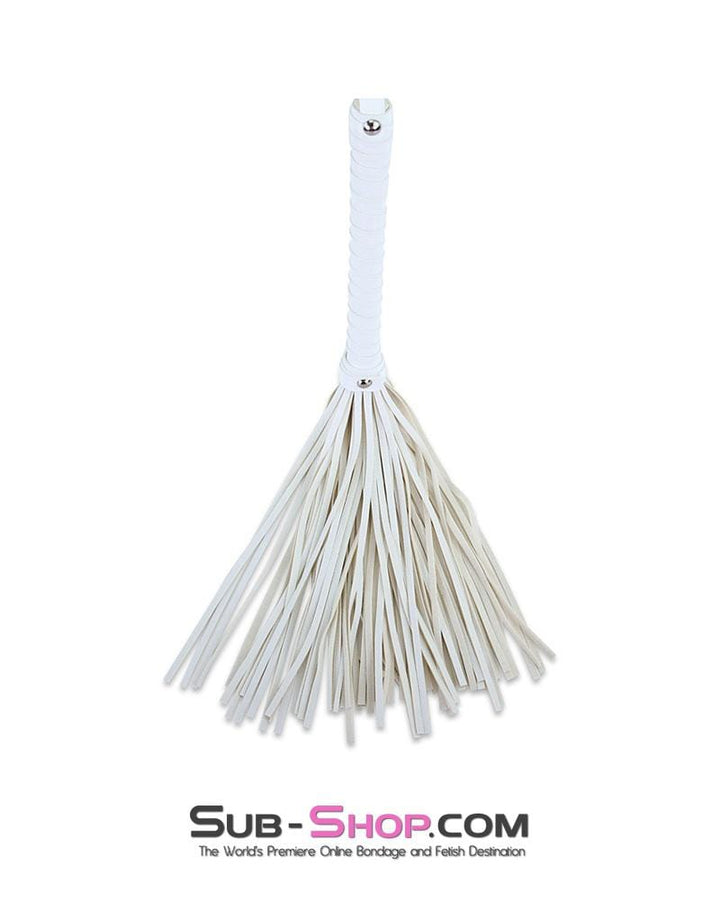 2507MQ      White Heavy Vegan Leather Whip Whip   , Sub-Shop.com Bondage and Fetish Superstore