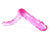 0253M      Double Penetration Fantasy Pink Double Dildo Dildo   , Sub-Shop.com Bondage and Fetish Superstore