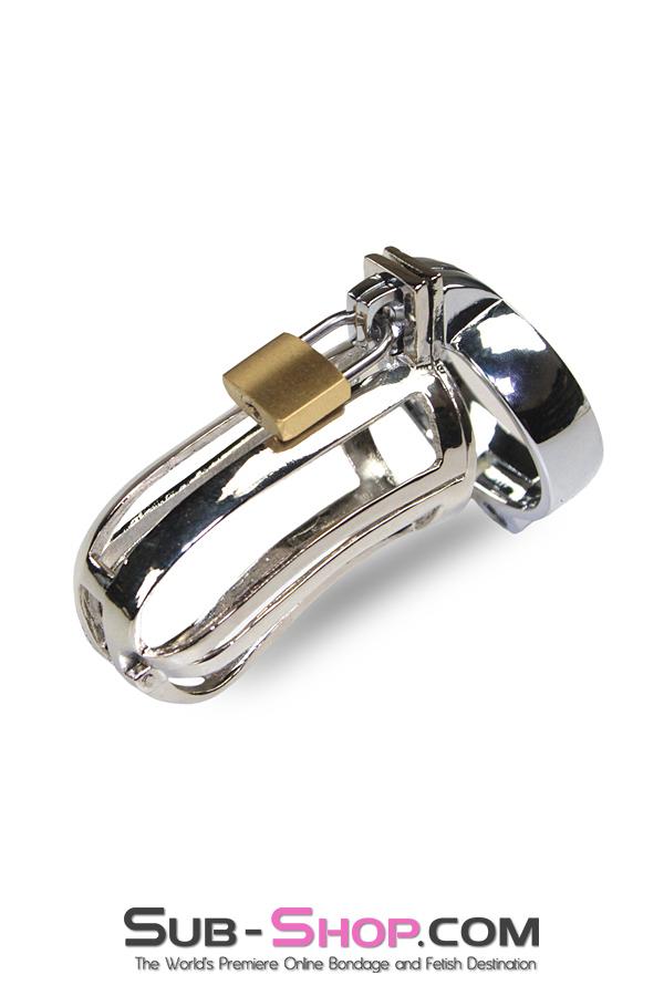 2540M      Mistresses Pleasure Hinged Locking Steel Cock and Ball Chastity Chastity   , Sub-Shop.com Bondage and Fetish Superstore